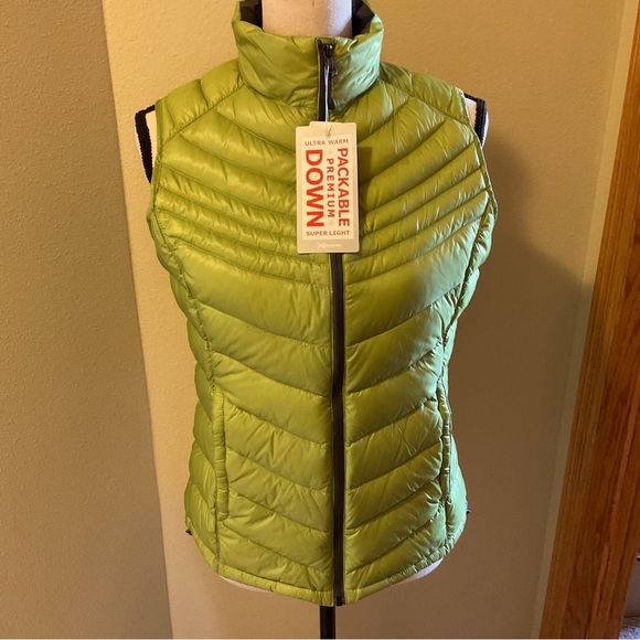 Xersion Jackets & Coats Nwt Xersion Down Puffer Packable Vest Sz